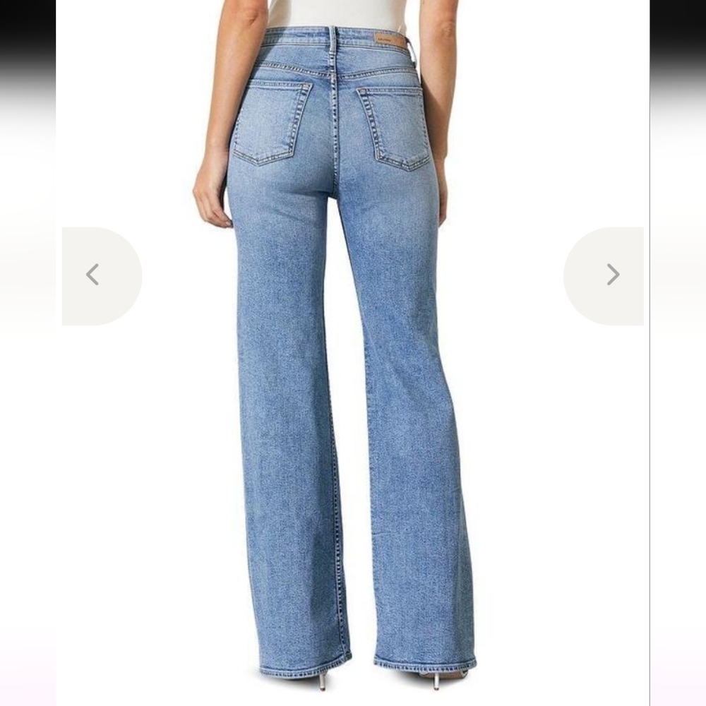 GRLFRND CARLA JEANS GOT TO BE REAL FLARE LEG WOMENS SIZE 29 - Picture 2 of 15